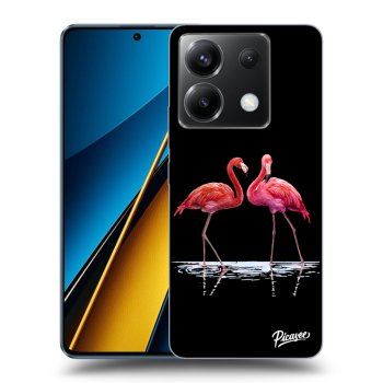 Szilikon tok erre a típusra Xiaomi Poco X6 - Flamingos couple