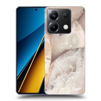 Tok az alábbi mobiltelefonokra Xiaomi Poco X6 - Cream marble