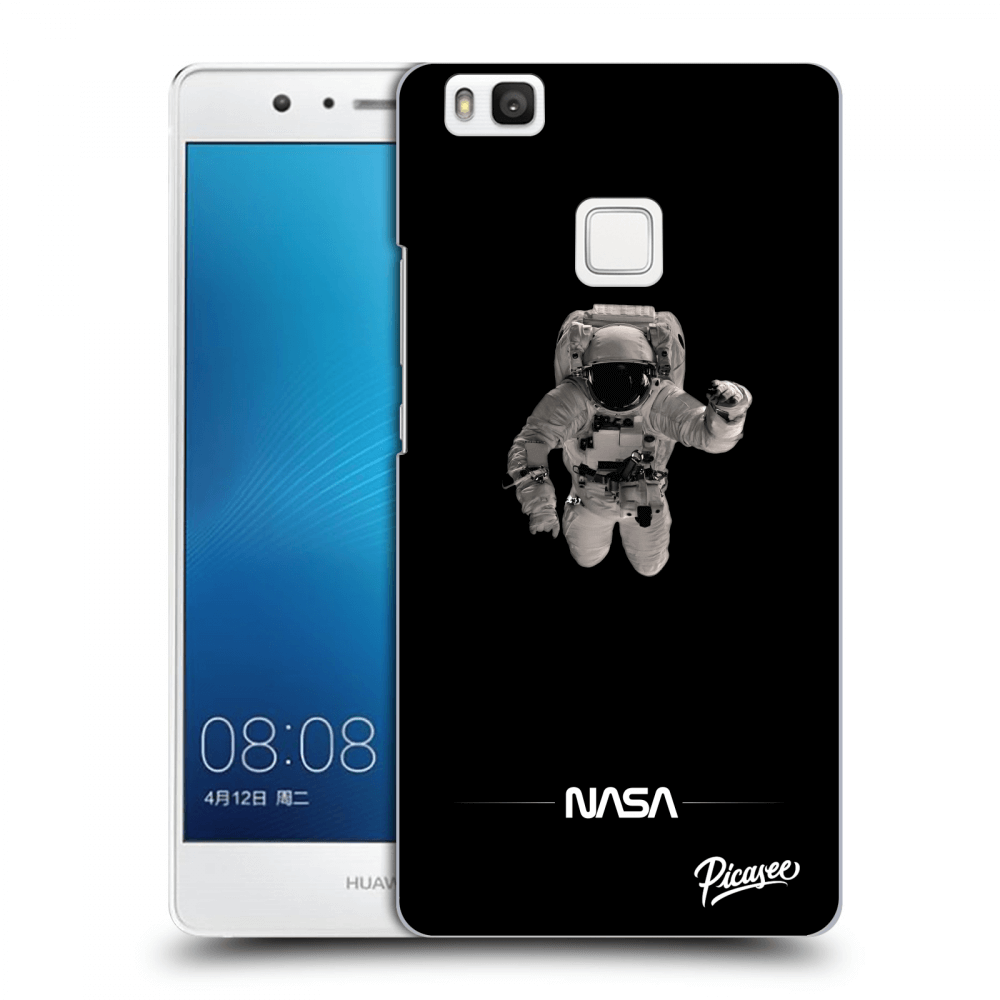 Picasee fekete szilikon tok az alábbi mobiltelefonokra Huawei P9 Lite - Astronaut Minimal