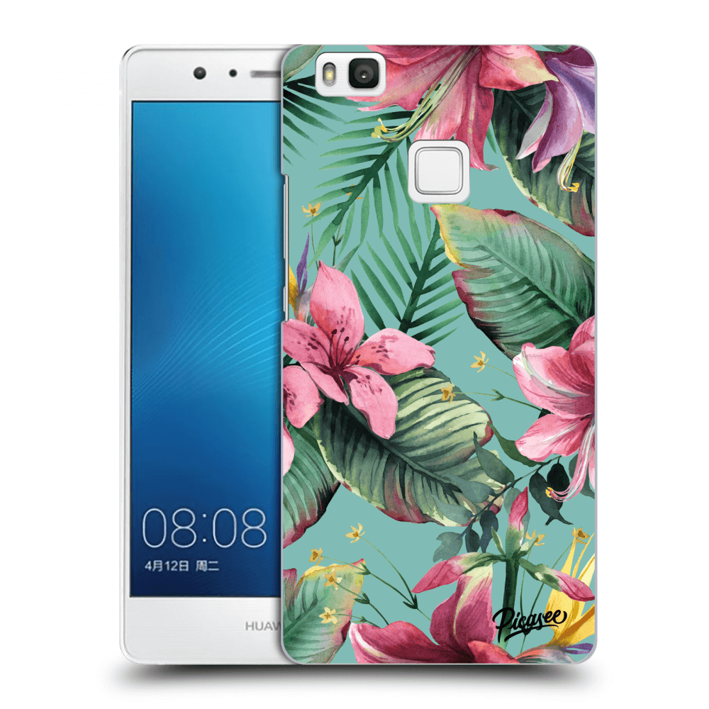 Picasee fekete szilikon tok az alábbi mobiltelefonokra Huawei P9 Lite - Hawaii