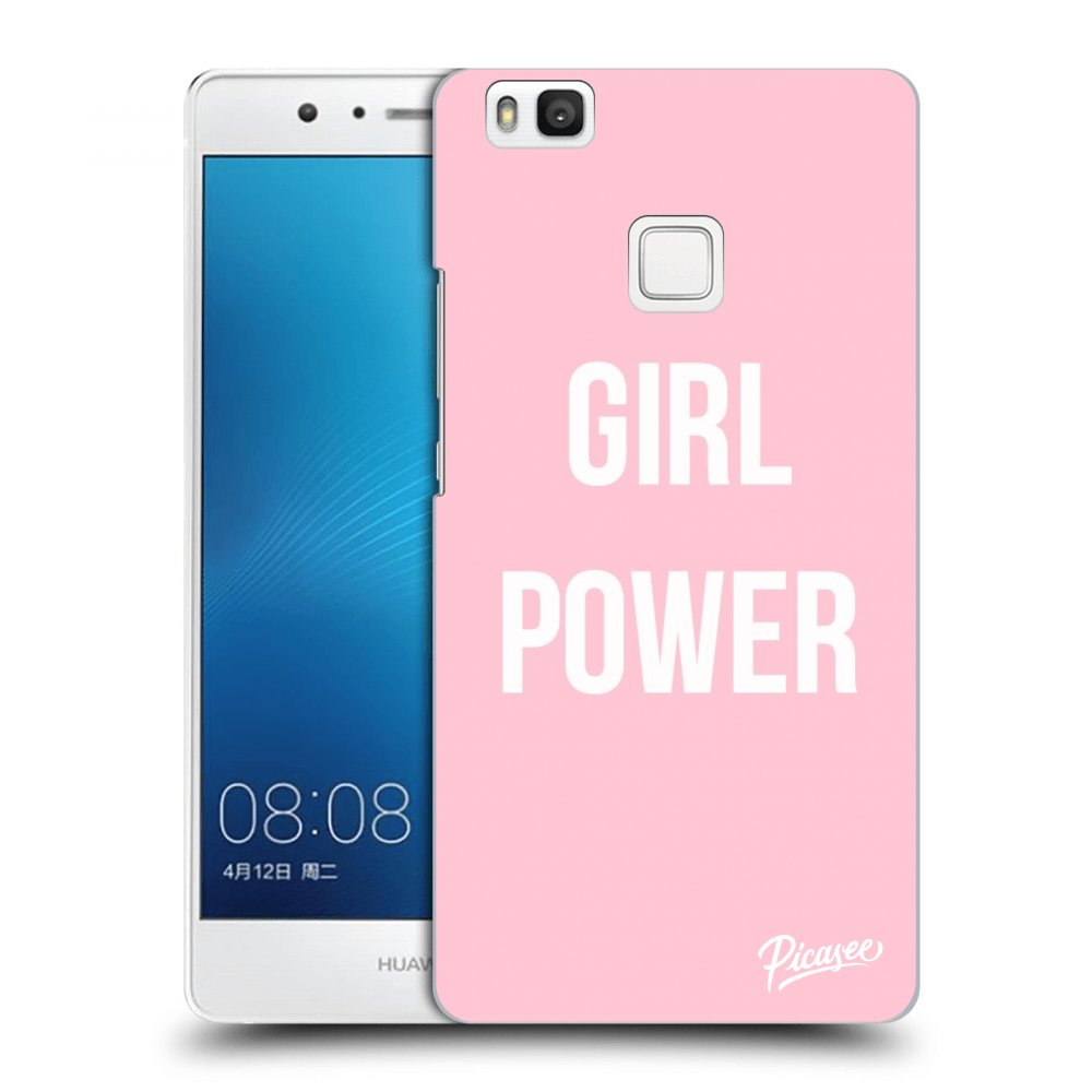 Picasee fekete szilikon tok az alábbi mobiltelefonokra Huawei P9 Lite - Girl power