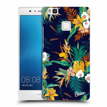 Picasee fekete szilikon tok az alábbi mobiltelefonokra Huawei P9 Lite - Pineapple Color