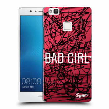 Picasee átlátszó szilikon tok az alábbi mobiltelefonokra Huawei P9 Lite - Bad girl