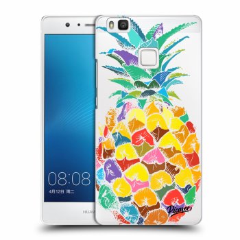 Picasee átlátszó szilikon tok az alábbi mobiltelefonokra Huawei P9 Lite - Pineapple
