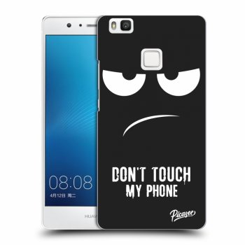 Picasee fekete szilikon tok az alábbi mobiltelefonokra Huawei P9 Lite - Don't Touch My Phone