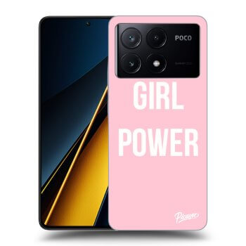 Szilikon tok erre a típusra Xiaomi Poco X6 Pro - Girl power