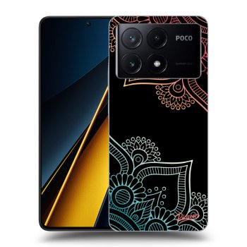 Picasee ULTIMATE CASE Xiaomi Poco X6 Pro - készülékre - Flowers pattern