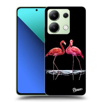 Szilikon tok erre a típusra Xiaomi Redmi Note 13 5G - Flamingos couple