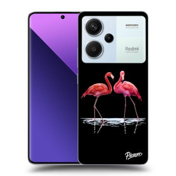Szilikon tok erre a típusra Xiaomi Redmi Note 13 Pro+ 5G - Flamingos couple
