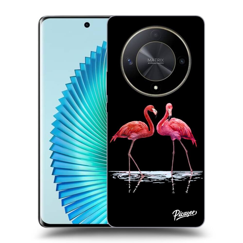 Picasee ULTIMATE CASE Honor Magic6 Lite 5G - készülékre - Flamingos couple