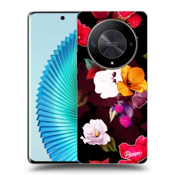 Szilikon tok erre a típusra Honor Magic6 Lite 5G - Flowers and Berries