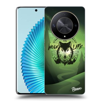 Szilikon tok erre a típusra Honor Magic6 Lite 5G - Wolf life