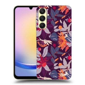Tok az alábbi mobiltelefonokra Samsung Galaxy A25 A256B 5G - Purple Leaf