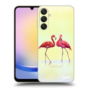 Tok az alábbi mobiltelefonokra Samsung Galaxy A25 A256B 5G - Flamingos couple