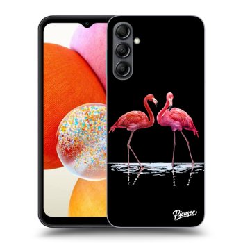 Picasee ULTIMATE CASE Samsung Galaxy A15 A155F 4G - készülékre - Flamingos couple