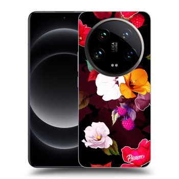 Szilikon tok erre a típusra Xiaomi 14 Ultra - Flowers and Berries
