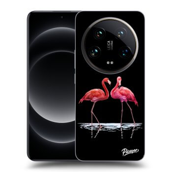 Picasee ULTIMATE CASE Xiaomi 14 Ultra - készülékre - Flamingos couple