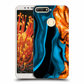 Tok az alábbi mobiltelefonokra Huawei Y6 Prime 2018 - Gold blue
