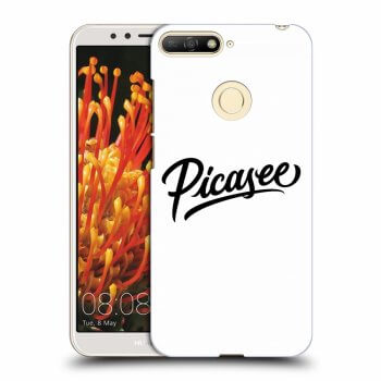Szilikon tok erre a típusra Huawei Y6 Prime 2018 - Picasee - black