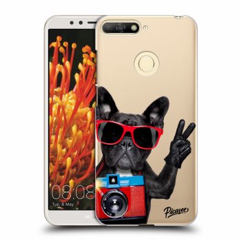 Tok az alábbi mobiltelefonokra Huawei Y6 Prime 2018 - French Bulldog