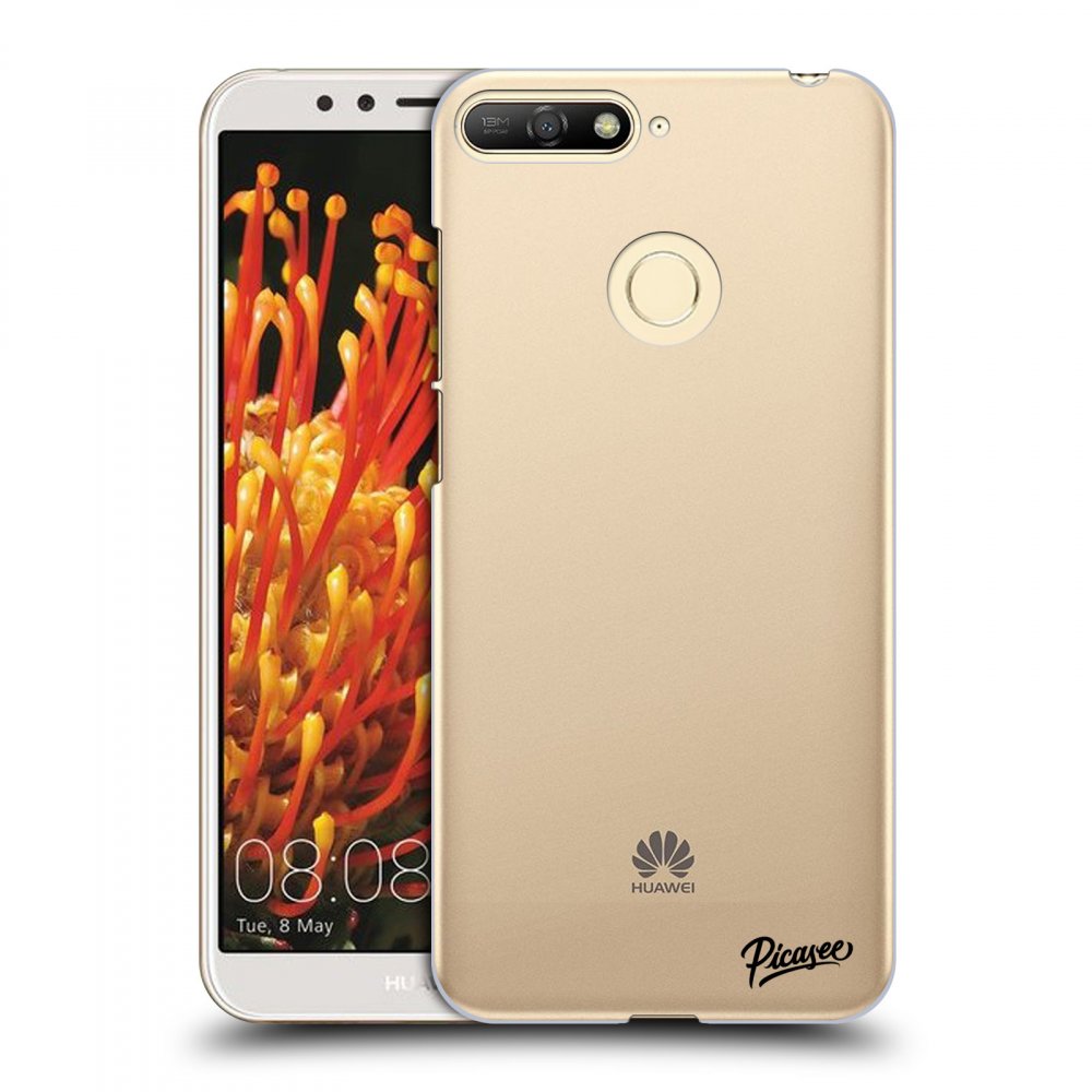 Picasee átlátszó szilikon tok az alábbi mobiltelefonokra Huawei Y6 Prime 2018 - Clear