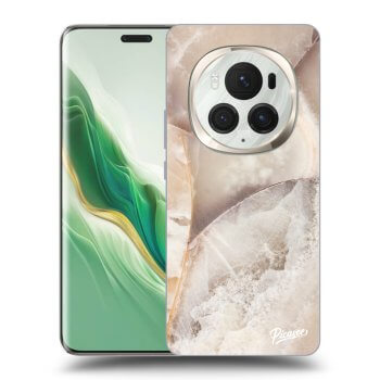 Szilikon tok erre a típusra Honor Magic6 Pro - Cream marble