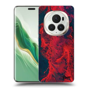 Szilikon tok erre a típusra Honor Magic6 Pro - Organic red