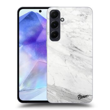Picasee ULTIMATE CASE Samsung Galaxy A55 A556B - készülékre - White marble