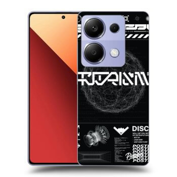 Szilikon tok erre a típusra Xiaomi Redmi Note 13 Pro 4G - BLACK DISCO