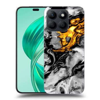 Szilikon tok erre a típusra Honor X8b - Black Gold 2