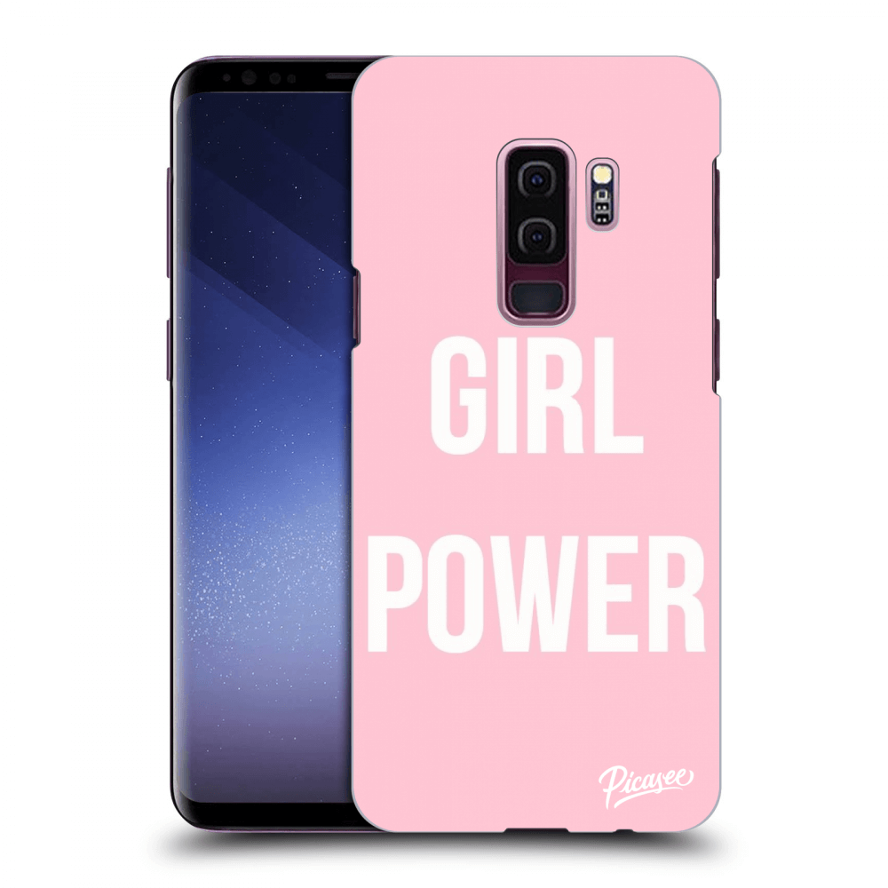 Picasee fekete szilikon tok az alábbi mobiltelefonokra Samsung Galaxy S9 Plus G965F - Girl power
