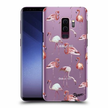 Picasee átlátszó szilikon tok az alábbi mobiltelefonokra Samsung Galaxy S9 Plus G965F - Flamingos