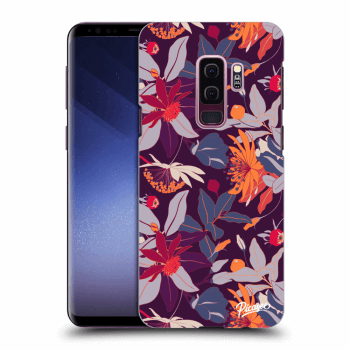 Tok az alábbi mobiltelefonokra Samsung Galaxy S9 Plus G965F - Purple Leaf
