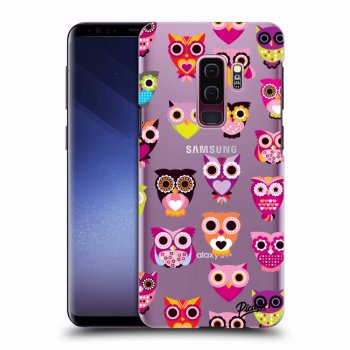 Picasee átlátszó szilikon tok az alábbi mobiltelefonokra Samsung Galaxy S9 Plus G965F - Owls