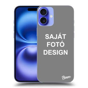 Szilikon tok erre a típusra Apple iPhone 16 - Saját fotó/motívum