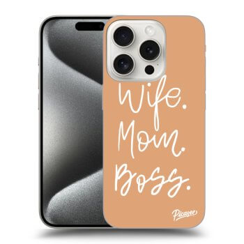 Szilikon tok erre a típusra Apple iPhone 16 Pro - Boss Mama