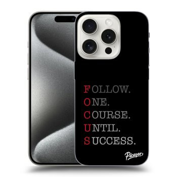 Szilikon tok erre a típusra Apple iPhone 16 Pro - Focus
