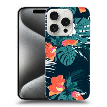 Szilikon tok erre a típusra Apple iPhone 16 Pro - Monstera Color