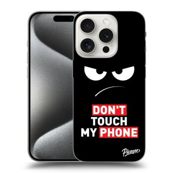 Szilikon tok erre a típusra Apple iPhone 16 Pro - Angry Eyes - Transparent