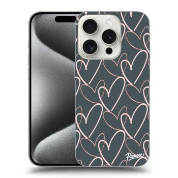 Szilikon tok erre a típusra Apple iPhone 16 Pro - Lots of love