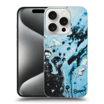 Szilikon tok erre a típusra Apple iPhone 16 Pro - Organic blue