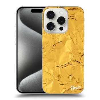 Szilikon tok erre a típusra Apple iPhone 16 Pro - Gold