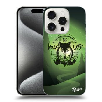 Szilikon tok erre a típusra Apple iPhone 16 Pro - Wolf life