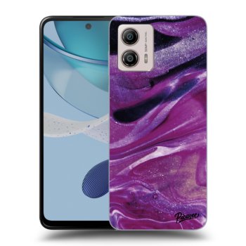 Tok az alábbi mobiltelefonokra Motorola Moto G53 5G - Purple glitter