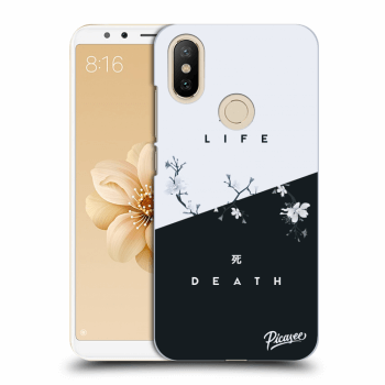 Picasee átlátszó szilikon tok az alábbi mobiltelefonokra Xiaomi Mi A2 - Life - Death