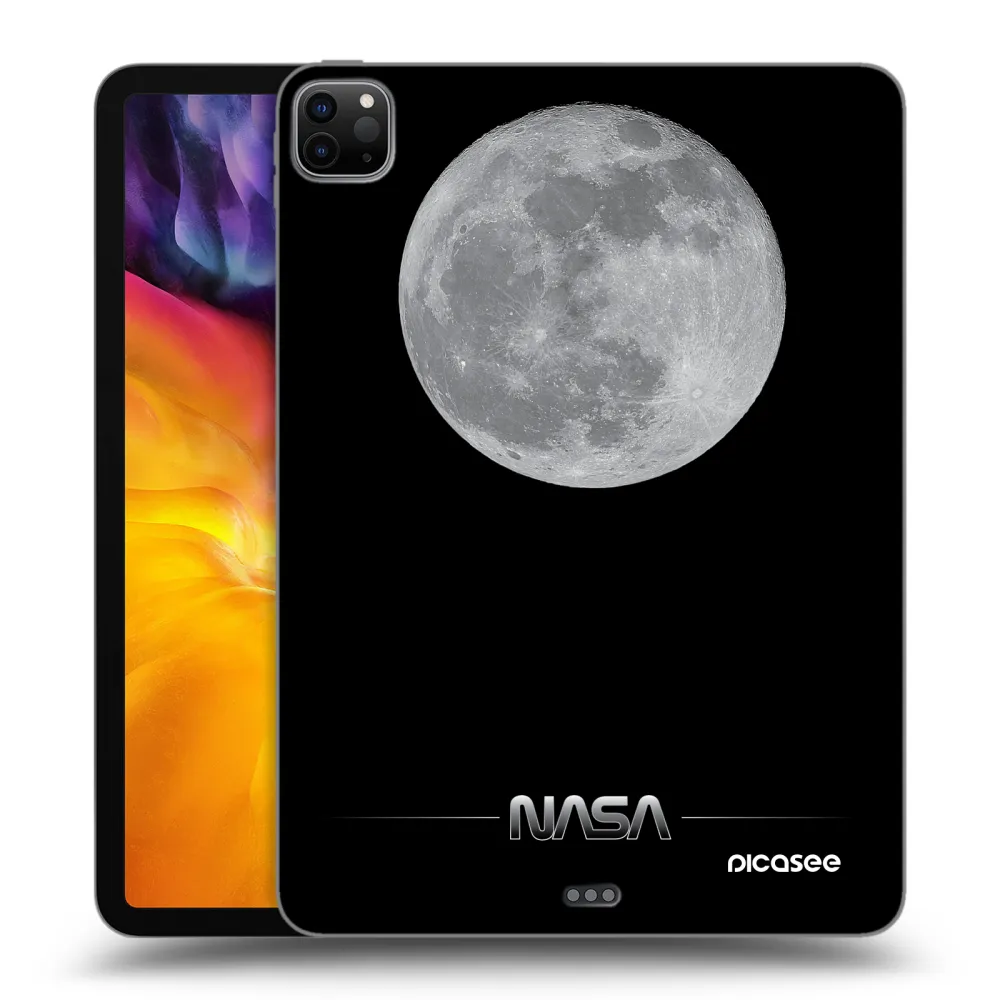 Picasee fekete szilikon tok az alábbi táblagépre Apple iPad Pro 11" 2024 (7.gen.) - Moon Minimal