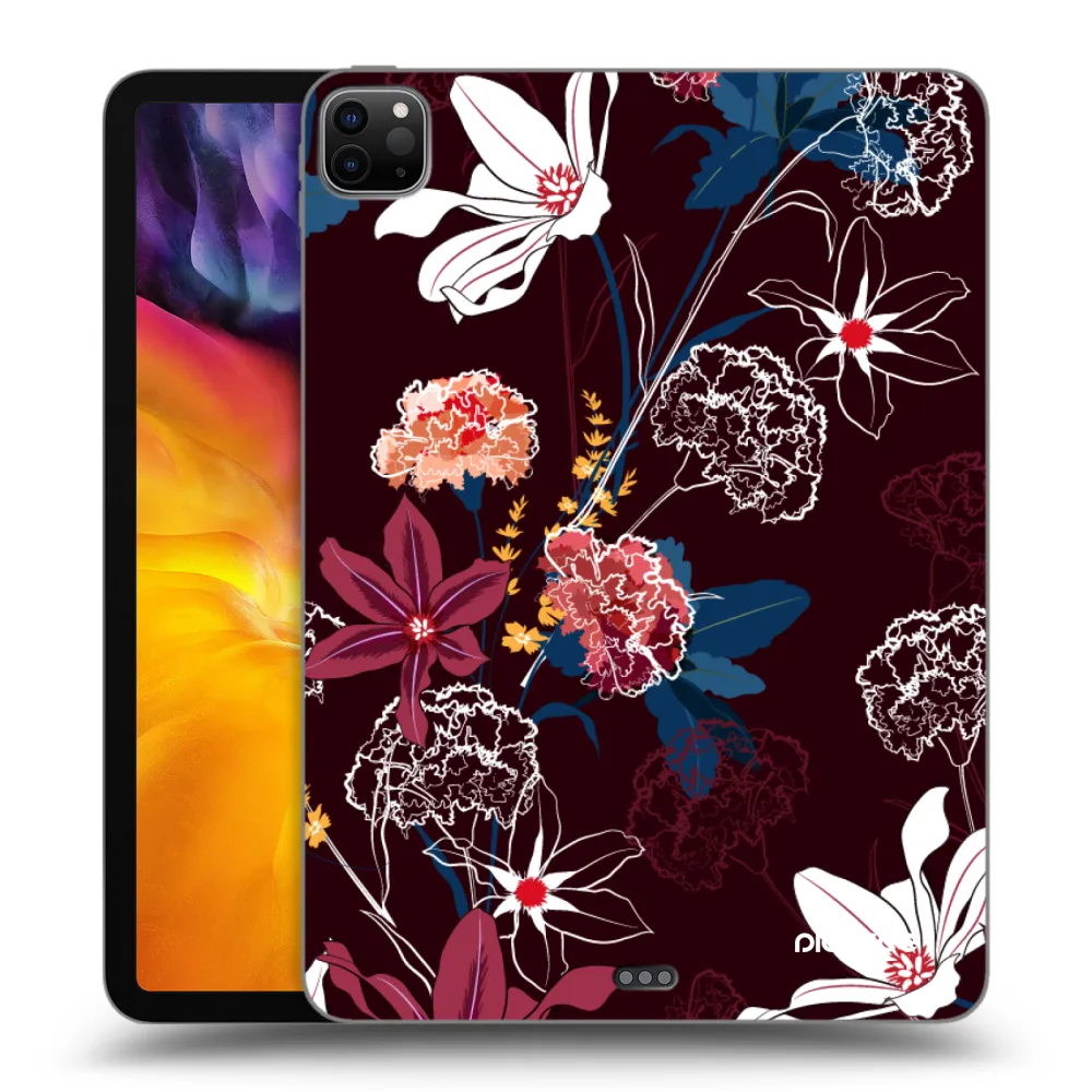 Picasee fekete szilikon tok az alábbi táblagépre Apple iPad Pro 11" 2024 (7.gen.) - Dark Meadow
