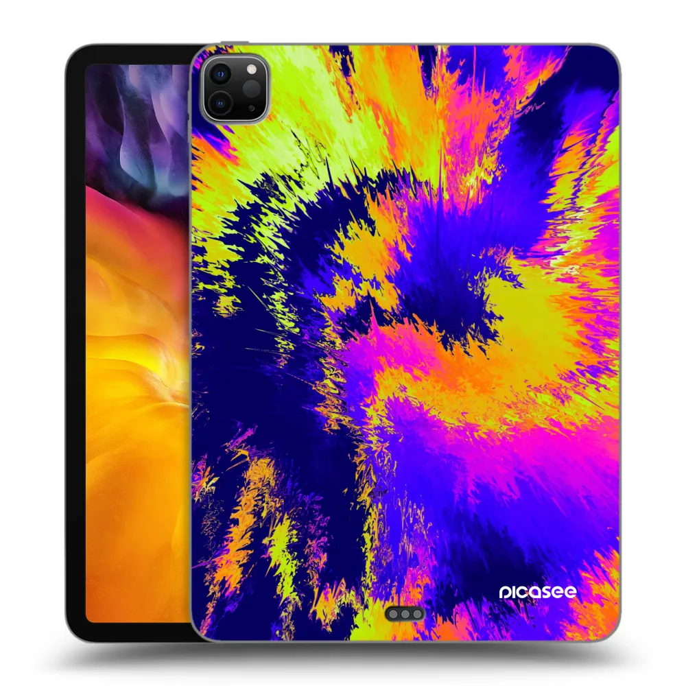 Picasee fekete szilikon tok az alábbi táblagépre Apple iPad Pro 11" 2024 (7.gen.) - Burn