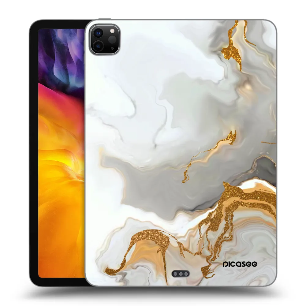 Picasee fekete szilikon tok az alábbi táblagépre Apple iPad Pro 11" 2024 (7.gen.) - Her