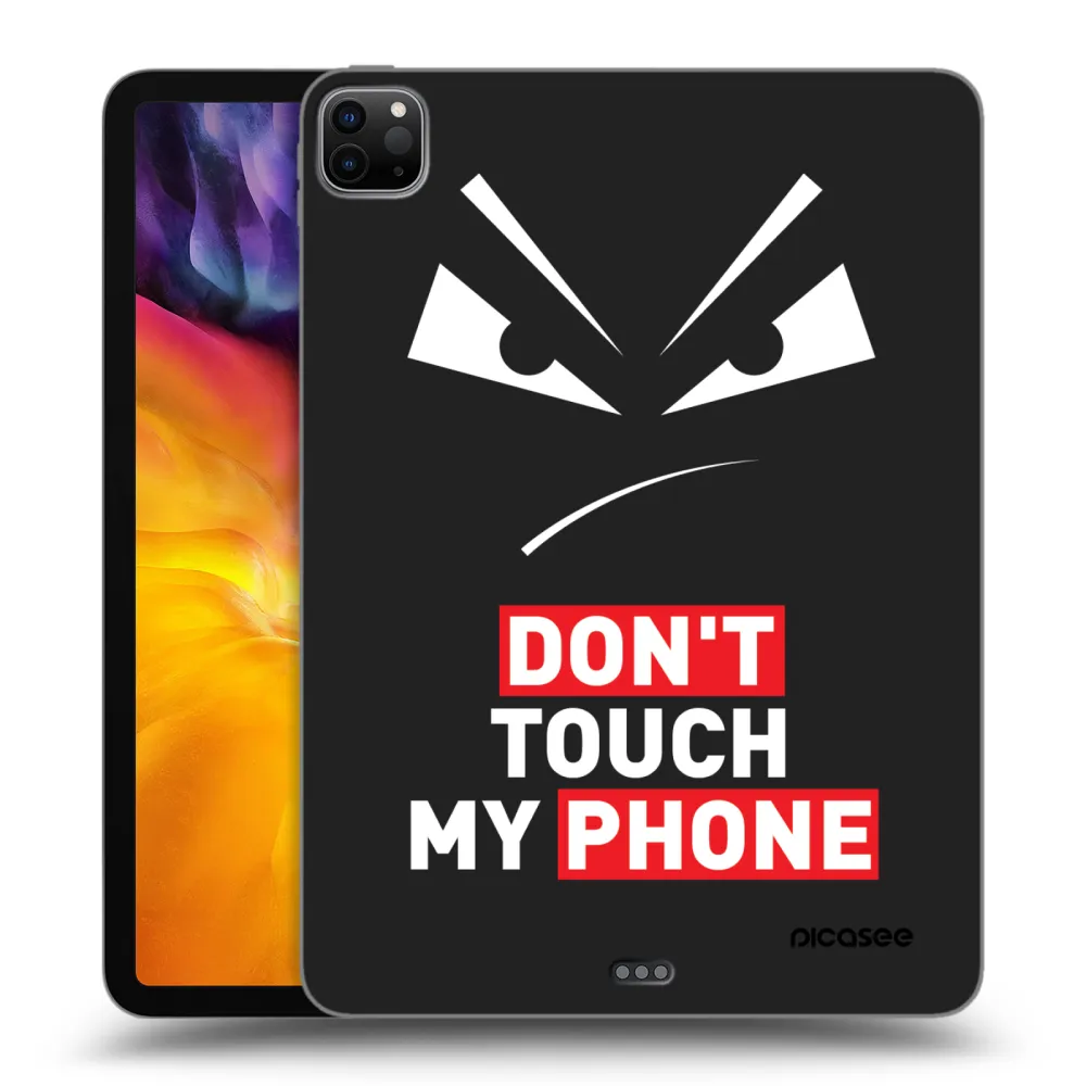 Picasee fekete szilikon tok az alábbi táblagépre Apple iPad Pro 11" 2024 (7.gen.) - Evil Eye - Transparent